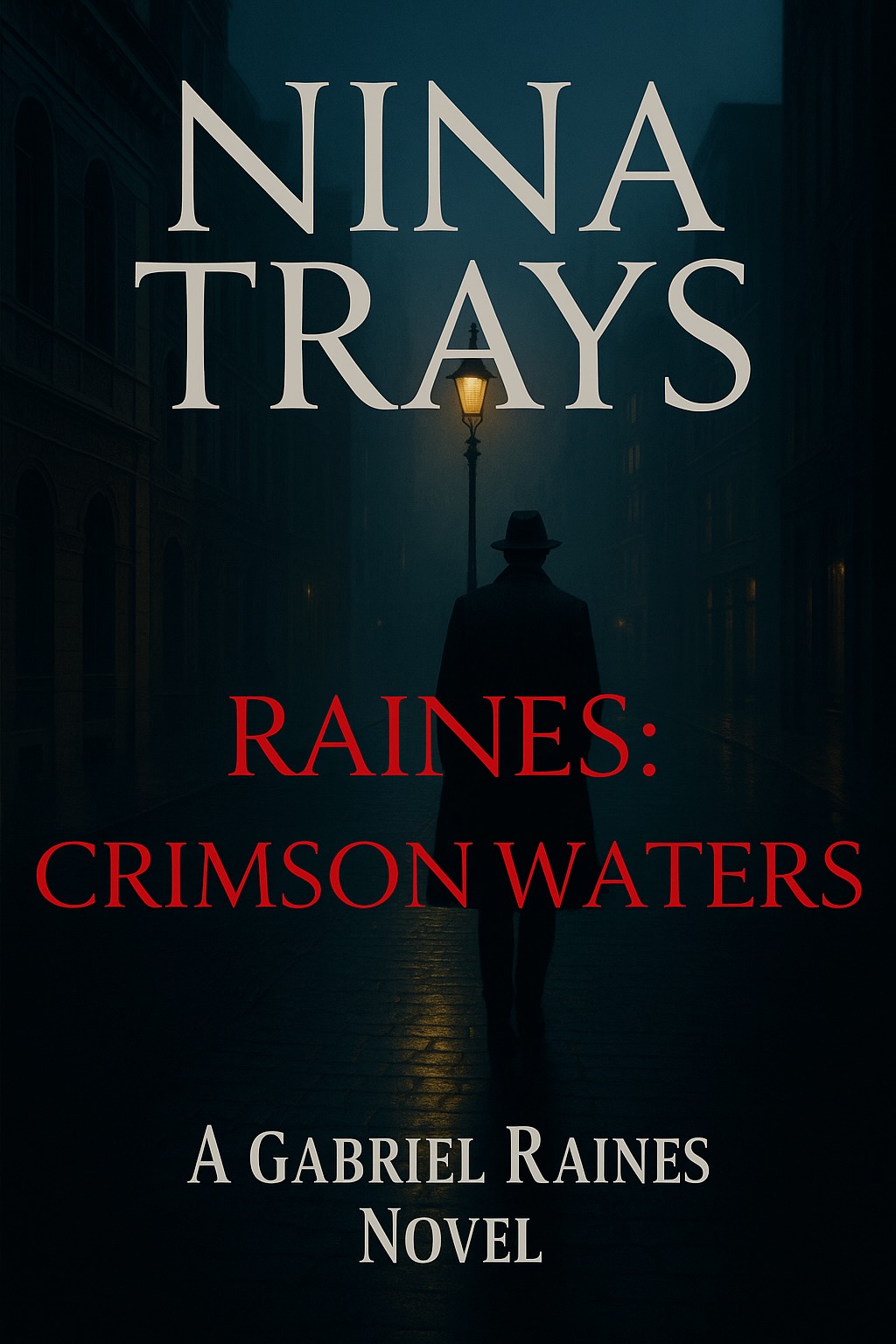 Raines: Crimson Waters by Nina Trays — A Gabriel Raines Novel, original book cover